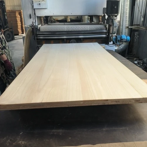 Bleached Paulownia Wood Panel high quality